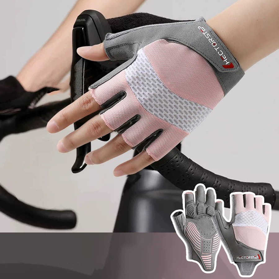 Workout Glove Gym - قفازات رياضية لركوب الدراجات: قفازات نصف