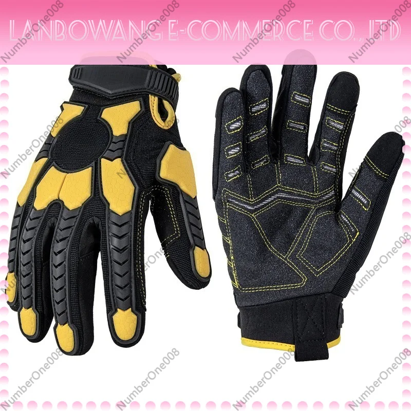 Work Glove Impact - قفازات مقاومة للقطع من المستوى 6،