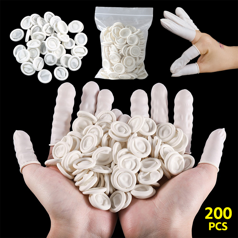Latex Disposable Glove - حفاضات أصابع مطاطية للاستعمال مرة واحدة