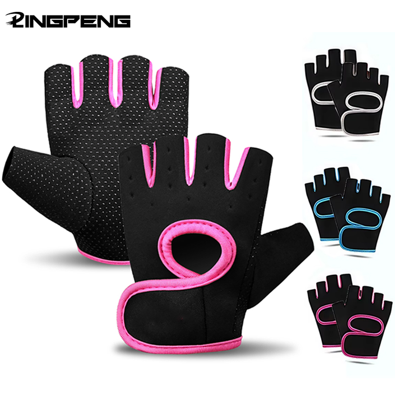Cycling Glove Padded - قفازات رياضية خارجية نصف اصبع للرجال
