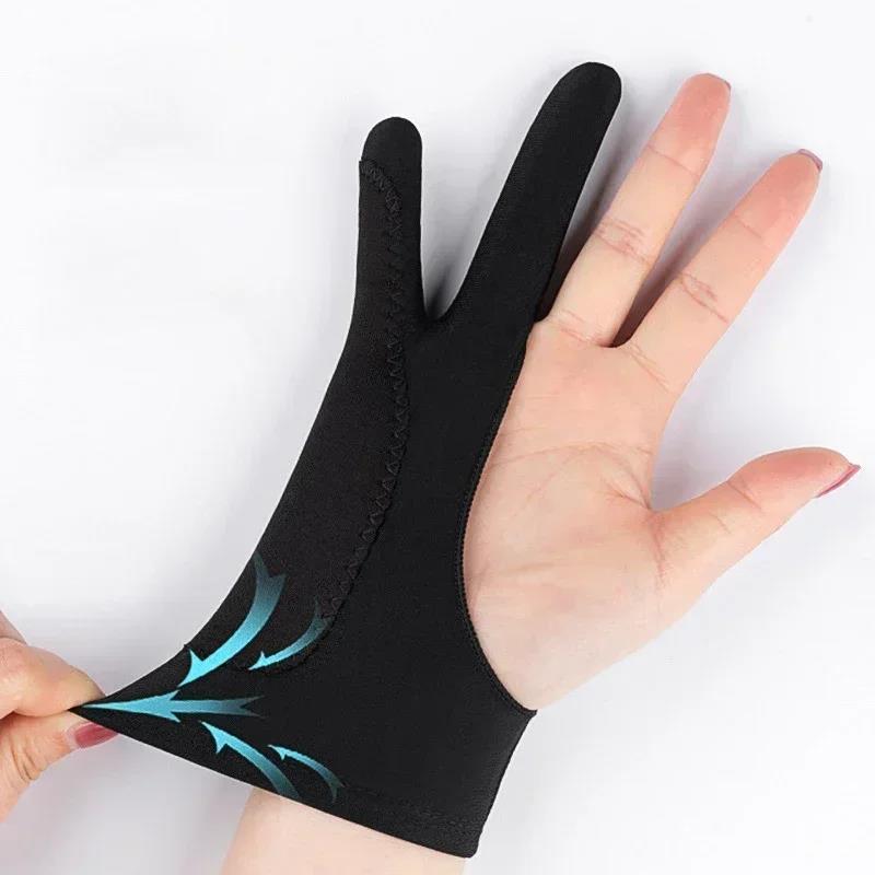 S/M/L قفازات رسم بإصبعين مضادة - مراجعة Touchscreen Glove Capacitive وسعره