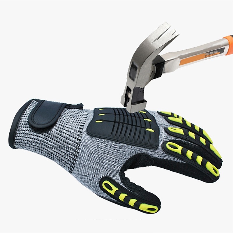 قفازات عمل آمنة شديدة التحمل م - مراجعة Work Glove Impact وسعره