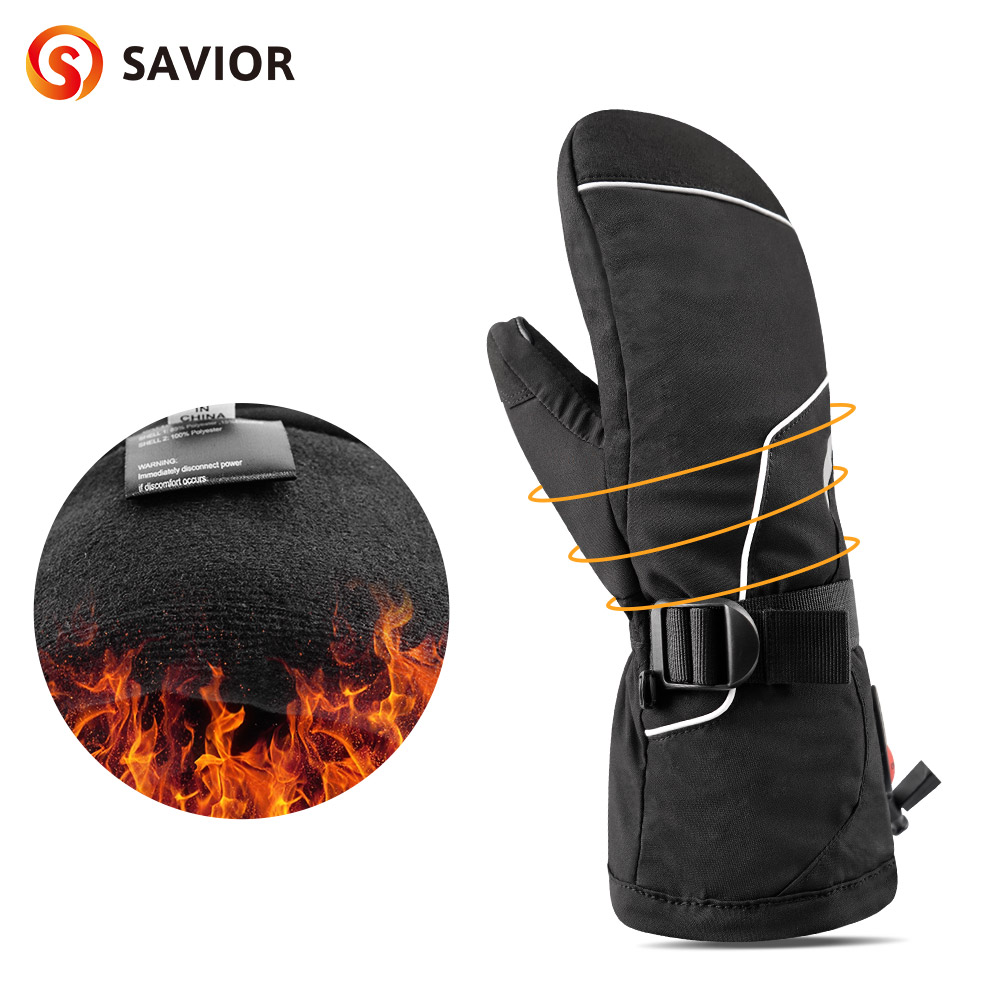 قفازات تدفئة كهربائية قطنية حر - مراجعة Ski Glove Waterproof وسعره