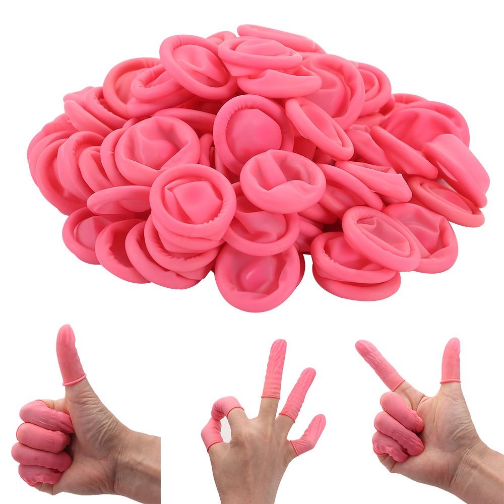 غطاء أصابع يمكن التخلص منه قفا - مراجعة Latex Disposable Glove وسعره
