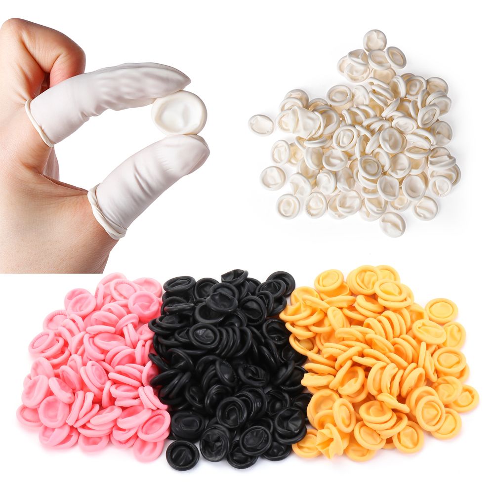 غطاء أصابع يمكن التخلص منه قفا - مراجعة Latex Disposable Glove وسعره