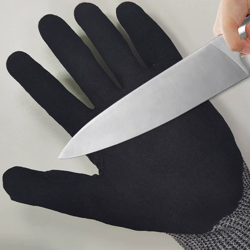 قفازات واقية من HPPE مضادة للق - مراجعة Cut Resistant Glove وسعره