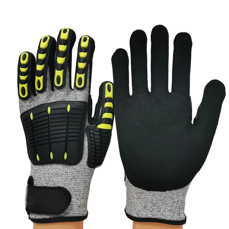 قفازات مضادة للاهتزاز مع حشوة  - مراجعة Work Glove Impact وسعره