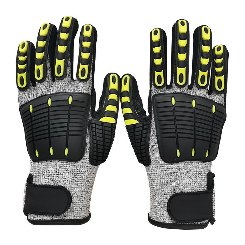 قفازات مضادة للاهتزاز مع حشوة  - مراجعة Work Glove Impact وسعره
