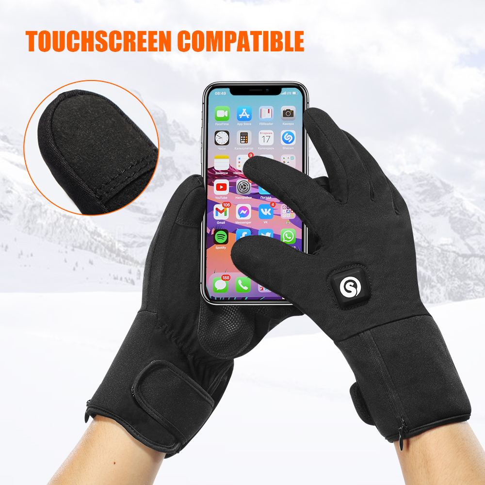 قفازات دراجة نارية كهربائية سا - مراجعة Ski Glove Waterproof وسعره