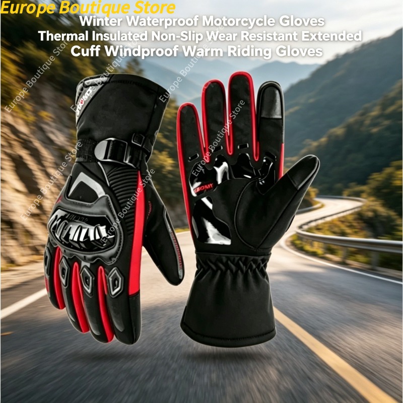 قفازات دراجات نارية شتوية مقاو - مراجعة Winter Glove Insulated وسعره