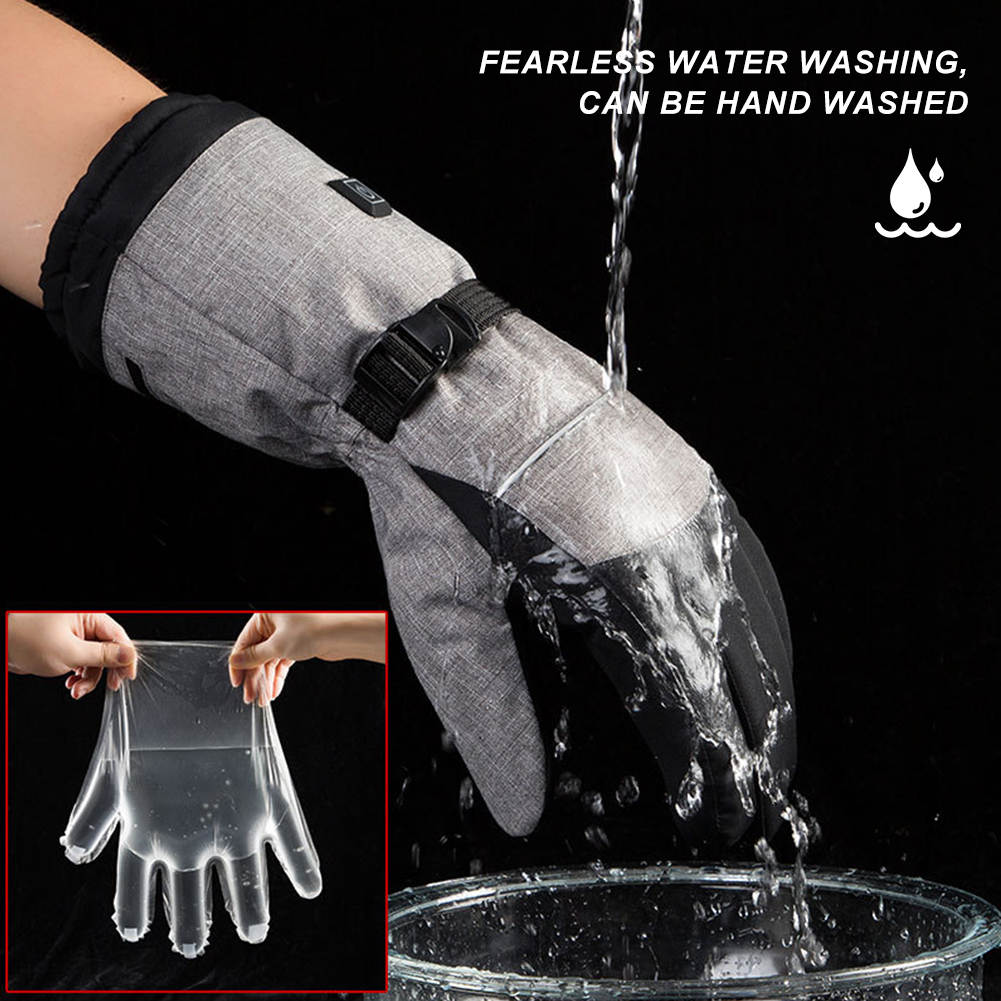 قفازات كهربائية مدفأة للرجال و - مراجعة Ski Glove Waterproof وسعره