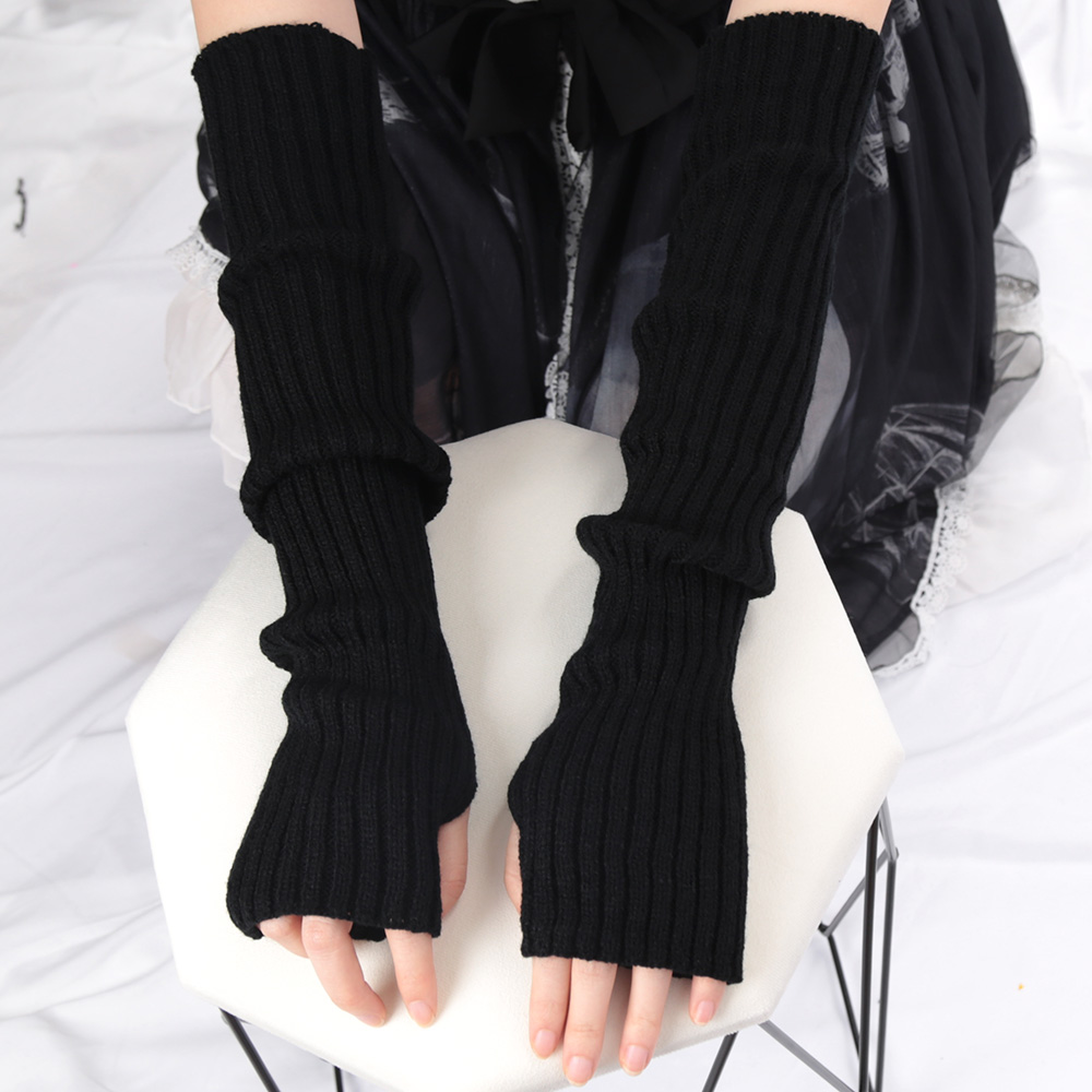 2025 جديد 52 سنتيمتر المرأة مت - مراجعة Fingerless Glove Knit وسعره