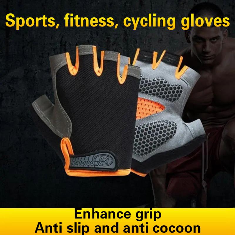زوج واحد من قفازات ركوب الدراج - مراجعة Fingerless Glove Knit وسعره