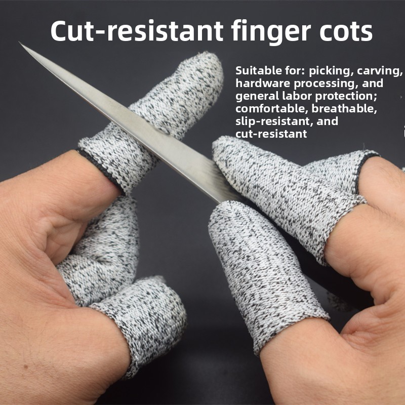 غطاء أصابع مضاد للقطع، قبعة أص - مراجعة Cut Resistant Glove وسعره