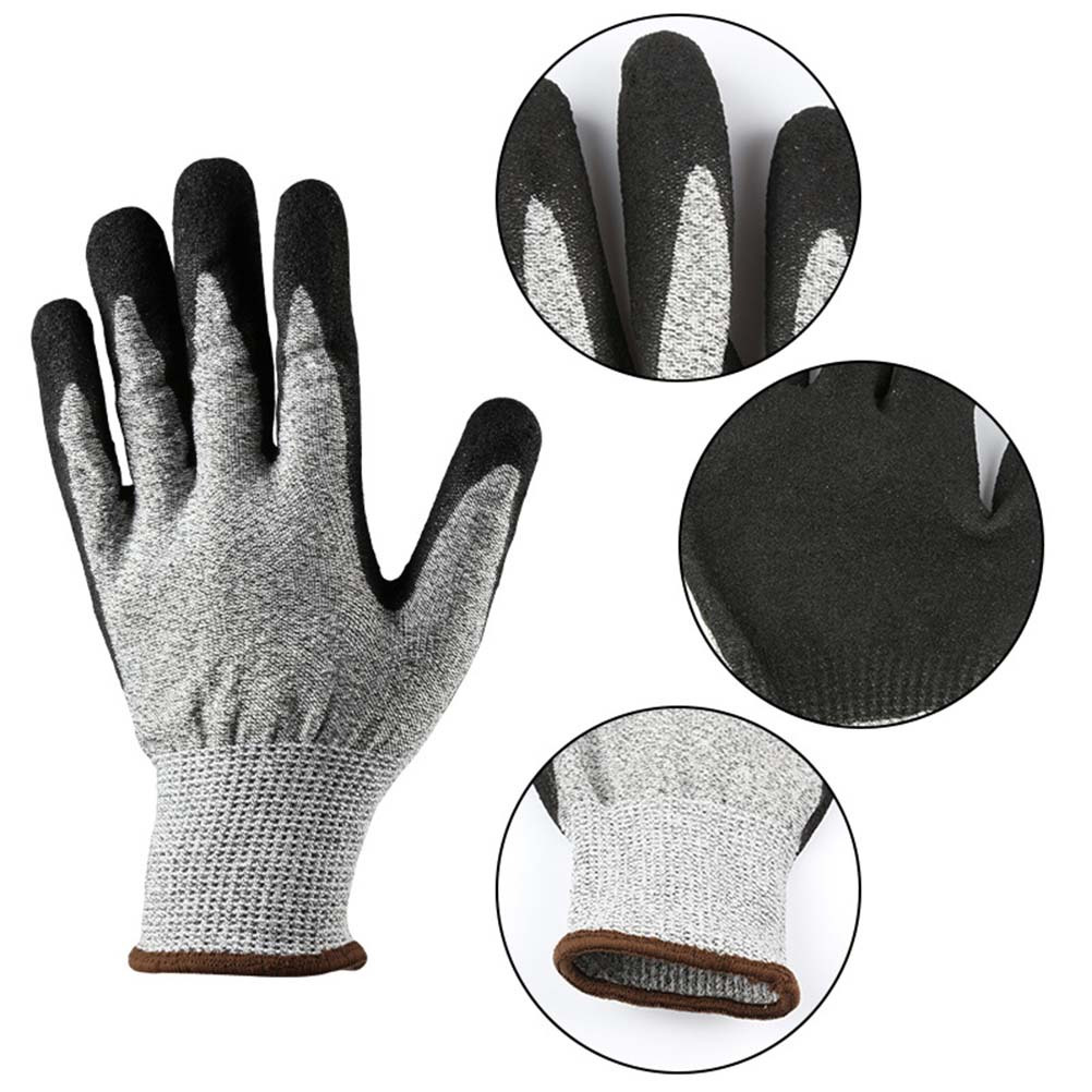 1 زوج قطع مقاومة المستوى 5 قفا - مراجعة Cut Resistant Glove وسعره