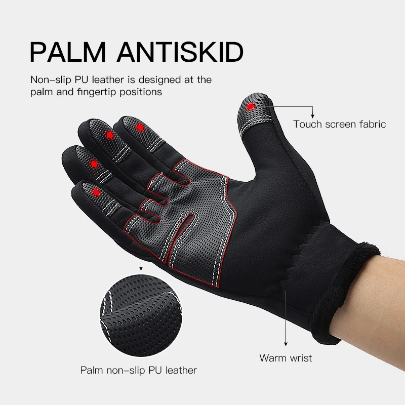 Kyncilor قفازات الدراجات النار - مراجعة Ski Glove Waterproof وسعره