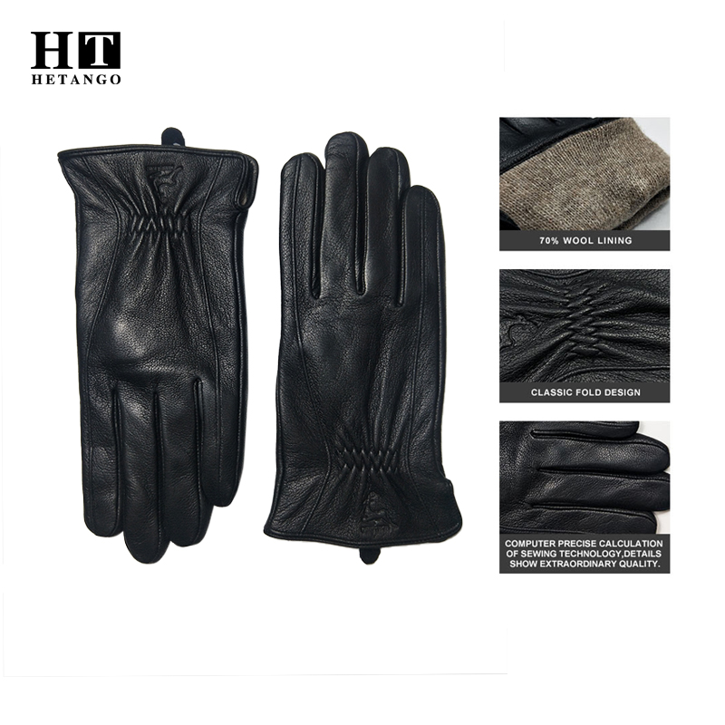    قفازات شتوية للرجال من جلد - مراجعة Wool Glove Lined وسعره