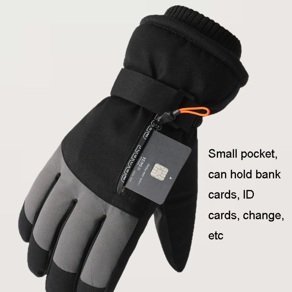 قفازات شتوية دافئة مقاومة للري - مراجعة Ski Glove Waterproof وسعره