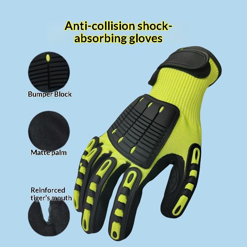 قفازات عمل مقاومة للقطع ومضادة - مراجعة Work Glove Impact وسعره