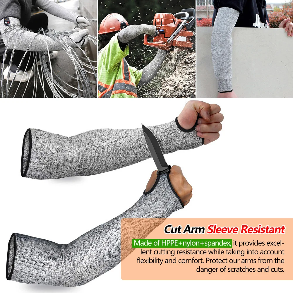 سلامة الذراع كم العمل الذراع ا - مراجعة Cut Resistant Glove وسعره